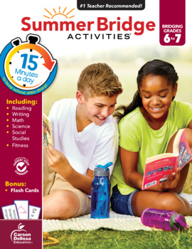 Preview of Summer Bridge Activities 6th to 7th Grade Workbook | Summer Learning | 704702-EB
