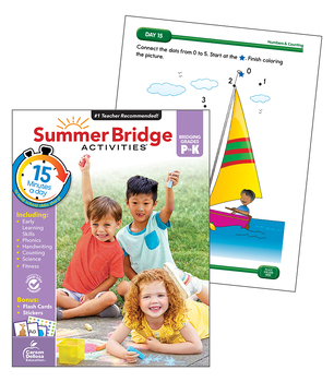 Preview of Summer Bridge Activities Grade PK-K FR01249