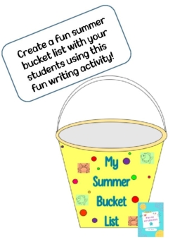 Preview of Summer Bucket List