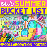 Summer Bucket List Collaborative Poster Activity | End of 
