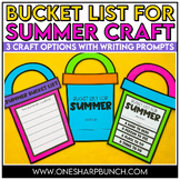 Summer Bucket List End of the Year Craft & Writing Activit