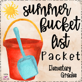 Summer Bucket List Packet