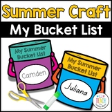 Bucket List Craft Summer Writing Prompts Summer Bulletin B
