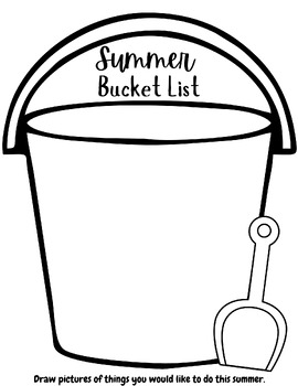 Preview of Summer Bucket list