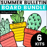 Summer Bulletin Board Bundle and Door Decor: June, July, A