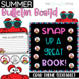 Summer Bulletin Board Crab Writing and Craft EOY Door Decor