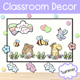 Summer Bulletin Board Decor | Summer Classroom Decoration