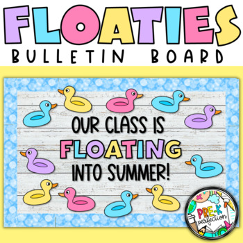 Preview of Summer Bulletin Board | Floats Bulletin Board | Floating into Summer!