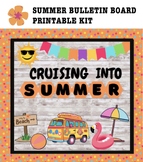 Summer Bulletin Board Kit, Cruising into Summer Classroom Door