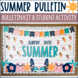 Summer Bulletin Board Kit |  End of the Year Surfer Activity