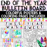 Summer Bulletin Board Posters - End of the Year Coloring P