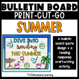 Summer Bulletin Board Reading and Writing Activities Libra