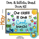 Summer Bulletin Board and Door Decor Kit-Editable | Distan