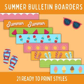 Preview of Summer Bulletin Boarders | End of the Year Bulletin Board