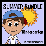 Summer Bundle for Kindergarten | Math and Literacy Skills Review