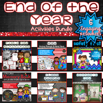 Preview of End of the Year Activities MEGA Bundle