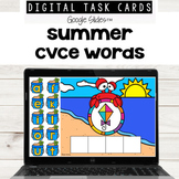 Summer CVCe (Silent e) for Google Slides™ and worksheets