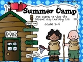 Summer Extension Camp Journals and Math Games