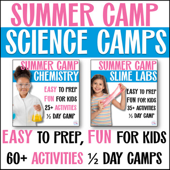 Preview of Summer Camp Activities & Lesson Plans: Chemistry & Slime Chemistry Science Camps