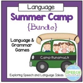 Summer Camp Bundle of Language and Grammar Skills