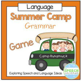 Summer Camp Grammar Game