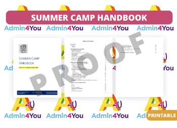 Preview of Summer Camp Handbook