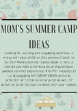 Summer Camp Ideas/STEM & STEAM activities/Mom's Summer Camp
