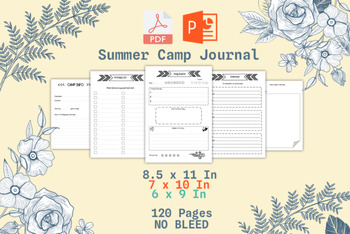 Preview of Summer Camp Journal: Preserve Your Unforgettable Summer Memories!