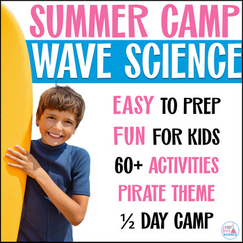Preview of Summer Camp Lesson Plans & Activities: Science Hands-On Waves for Elementary