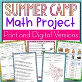 Summer Camp Math Project | Distance Learning