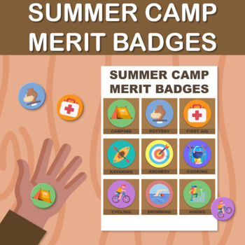 Preview of Summer Camp Merit Badges / Merit Badges / Scout Merit Badge 