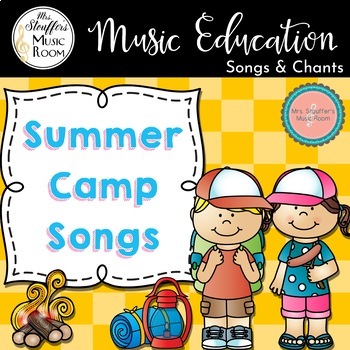 Preview of Summer Camp Song Booklet 1