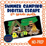 Summer Camping Digital Escape Room - End of Year - No Prep