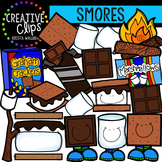 Summer Camping Smores Clipart {Creative Clips Digital Clipart}