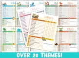 Summer Chore Chart, Kids Chore Chart Printable, 20 Respons