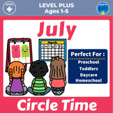 Daycare and Preschool Circle Time | Summer Circle Time Ideas