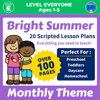Preview of Summer Classroom Activities