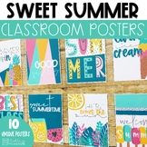 Summer Classroom Decor | End of Year Posters | Sweet Summe