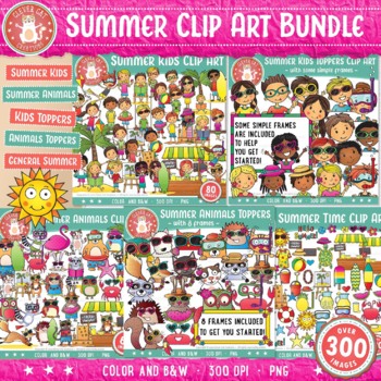 Preview of Summer Clip Art Bundle