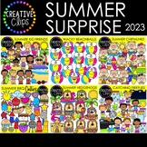 Summer Clipart Bundle 2023 {Summer Kids, Animals}