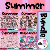 Flash Sale Summer Clipart Bundle - Clip Art Verano