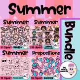 Summer Clipart Bundle - Clip Art Verano