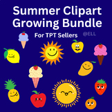 Summer Clipart Growing Bundle