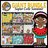 Summer Clipart | Math and Literacy | GIANT BUNDLE