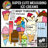 Summer Clipart - Ready to Measure Ice Creams - Non Standar