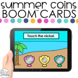 Summer Coin ID Boom™ Cards - Distance Learning for Special
