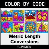 Summer Color by Code - Metric Length Conversions