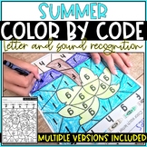 Summer Color by Code: The Alphabet