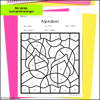 summer colorletter  summer alphabet coloring pages