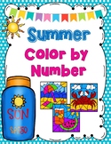 Summer Color by Number